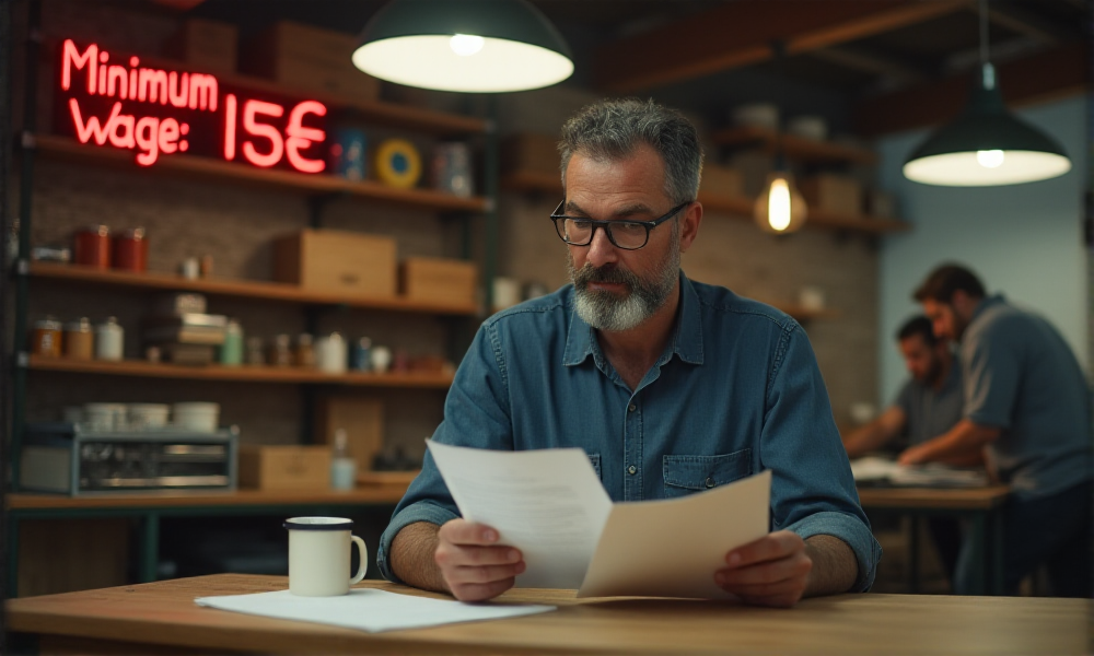 15 Euro Mindestlohn | © 2025 Flux JS